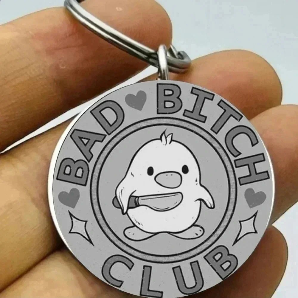Bad B Club Hot Cute keychain